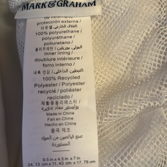 Mark & Graham Concourse Vegan Leather Travel Pouch - Picture 8 of 8